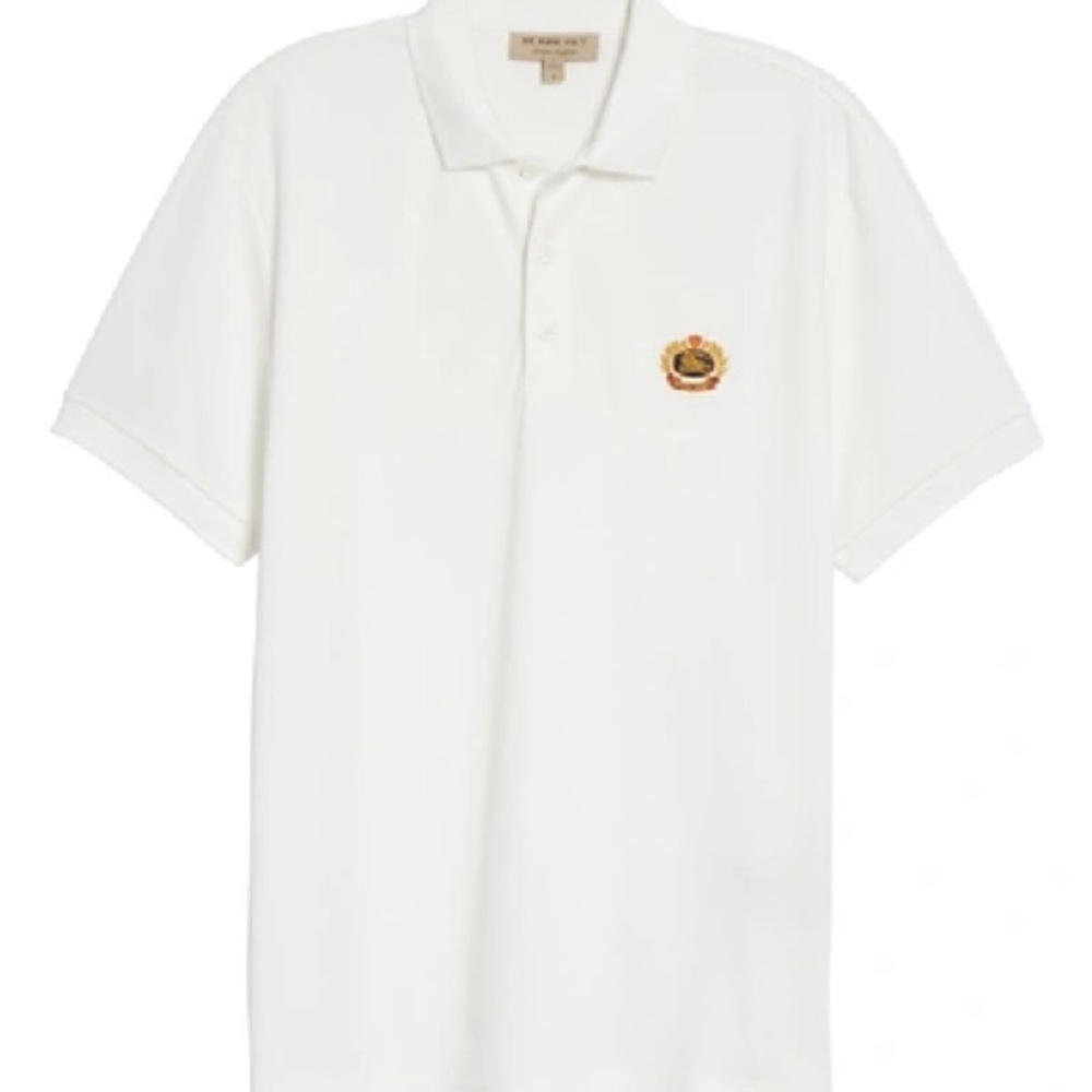 DENSFORD PIQUE POLO IN WHITE